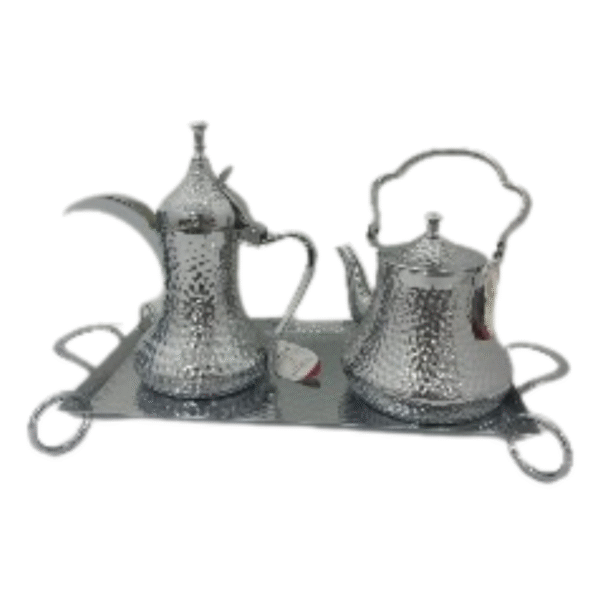 DALLAH&KETTLE SILVER LARGE