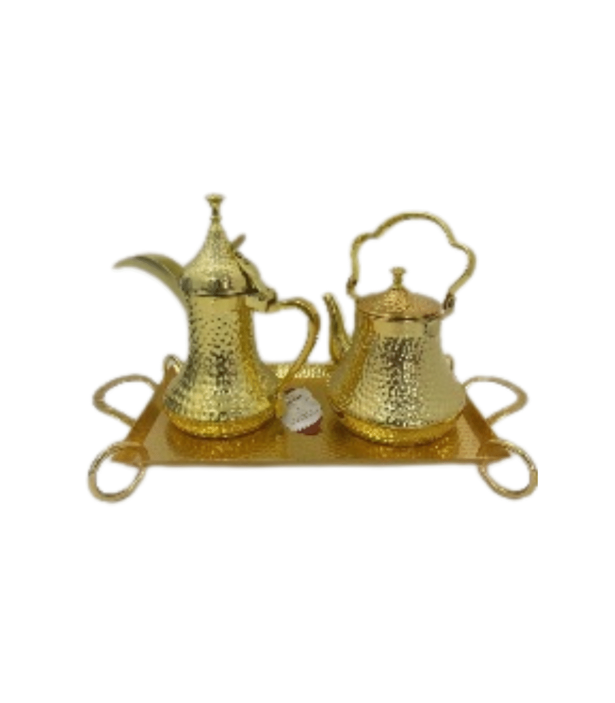 DALLAH&KETTLE GOLD SMALL - Image 1